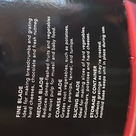 Kitchenaid Box Grater w/Covered Container - Picture 5 of 8